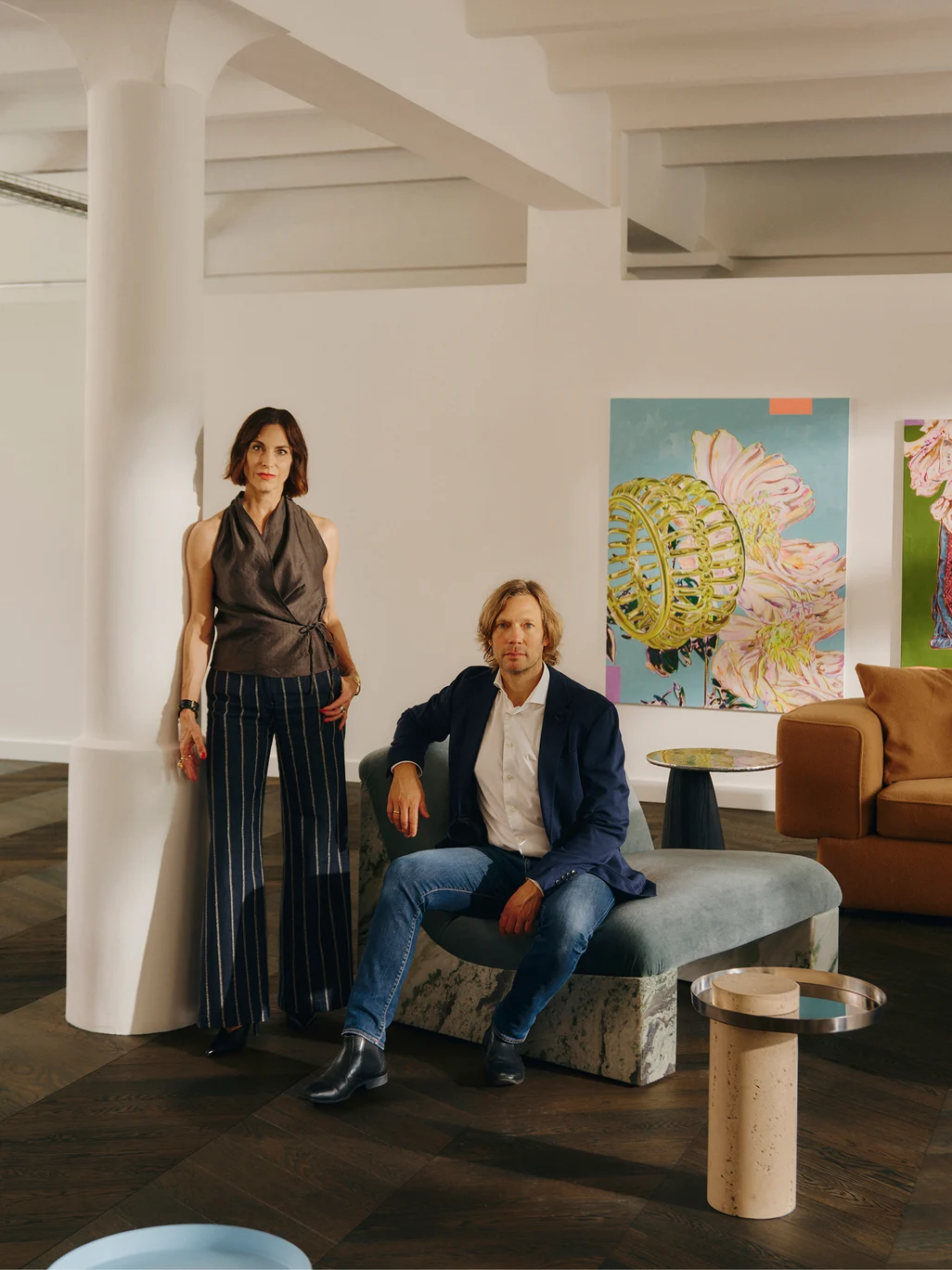 Martina and Christoph Hausel, founders of Le Comptoir, in the showroom. Photo: Conny Mirbach